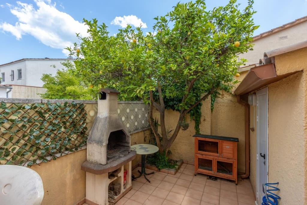 S46-Casa De Vacaciones Climatizada Con Piscina, En El Centro Junto Al Mar, Barbacoa Y Wiifi Empuriabrava Dış mekan fotoğraf